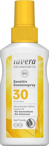 LAVERA Спрей солнцезащитный SPF 30 для чувствительной кожи