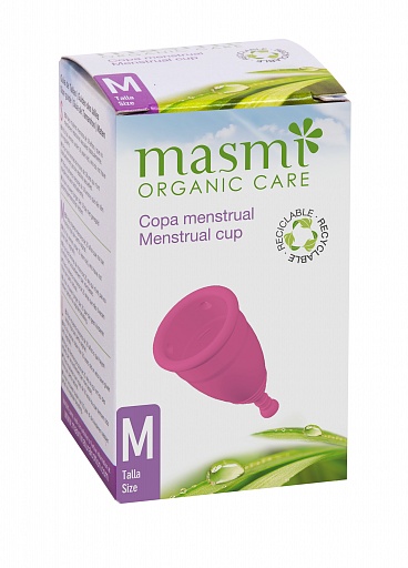 MASMI Organic Care. Гигиеническая менструальная чаша размер М