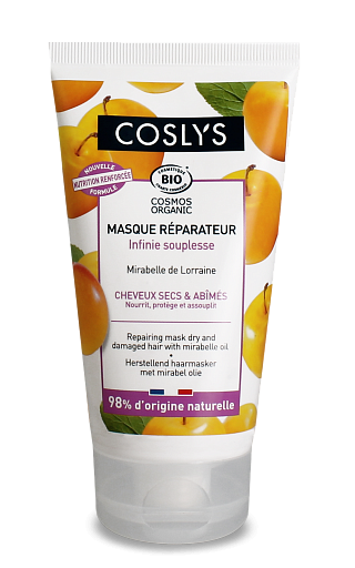 COSLYS Восстанавливающая маска для сухих и поврежденных волос с маслом Мирабель