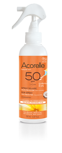 Acorelle Солнцезащитный спрей для детей SPF 50