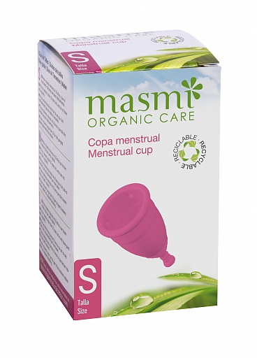 MASMI ORGANIC CARE. Гигиеническая менструальная чаша размер S