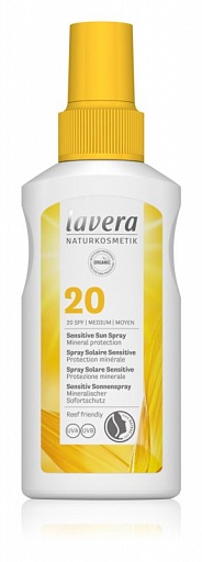 LAVERA Спрей солнцезащитный SPF 20 для чувствительной кожи